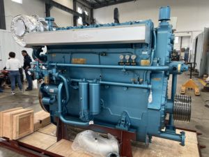Moteur marin 6 cylindres 1102 ch 1000 tr/min avec boîte de vitesses, moteur de bateau XCW6200ZC-10 - Product Image 4