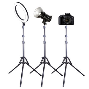 Kit d'éclairage LED pour photographie : Boîte à lumière, anneau lumineux, support, lampe panneau LED pour smartphone, trépied pour diffusion en direct, vidéo et studio photo - Product Image 5
