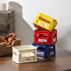 Tazón Creativo de Cerámica para Aperitivos, Frutero de Alta Estética para Sala de Estar, Cesta para Servir Palomitas, Papas Fritas y Aperitivos en Cafeterías - Product Image 2