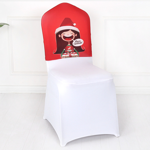 Custom <strong>Half</strong> <strong>Chair</strong> <strong>Covers</strong> <strong>Chair</strong> Sashes Bands/Hood/Hat for Event Wedding Party AD Decoration - Product Image 2