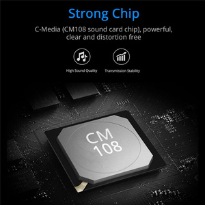 <strong>USB</strong> <strong>External</strong> <strong>Sound</strong> <strong>Card</strong> <strong>7.1</strong> with 3.5mm <strong>USB</strong> Audio Adapter Headset Microphone <strong>Sound</strong> <strong>Card</strong> for Laptop PC Professional - Product Image 5