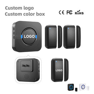 Alarme de porte sans fil magnétique Daytech, volume réglable sur 5 niveaux, portée de détection de 10 m pour les visiteurs des magasins, longue portée - Product Image 1