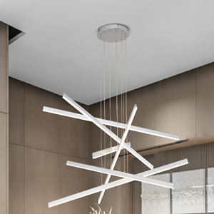 Lamp Chandelier Ceiling Lamp Luxury Living Room Dining Room Modern Creative Villa Duplex Chandelier - Product Image 3