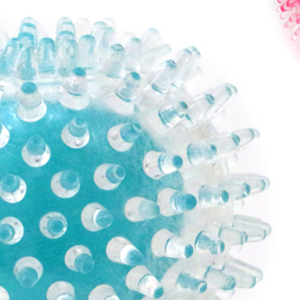 Estimula la actividad física y mental. Pelota transparente de TPR de alta gama, 9 cm de diámetro, juguete para mascotas. - Product Image 2