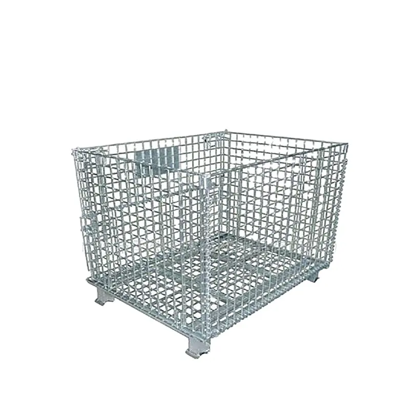 Sell Well New Type Wire Cage Collapsible Foldable Steel Storage Metal Cage