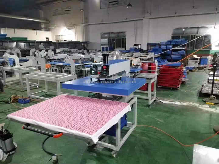 80x100cm semi auto slide tray sublimation heat press machine for linen ...
