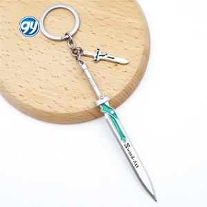 <span class=keywords><strong>Sword</strong></span> <span class=keywords><strong>Art</strong></span> <span class=keywords><strong>Online</strong></span> Elucidator Dark Repulsers Asuna Lambent Light Alloy Porte-clés Accessoire de <span class=keywords><strong>jeu</strong></span> Artisanat métallique - Product Image 5