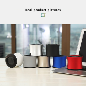 Portable 800mAh <b>Bluetooth</b> <b>Speaker</b> Aluminum Alloy Shell Heavy Bass Wireless <b>Speaker</b> Support TF Card/AUX/FM Radio for Outdoor - Product Image 6