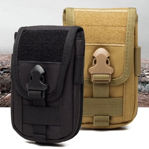 Mini Bolsa Táctica Deportiva Personalizada para Hombre, Bolsa Táctica de Doble Capa para Teléfono Celular, Sistema Molle, Bolsa para Accesorios EDC - Product Image 1