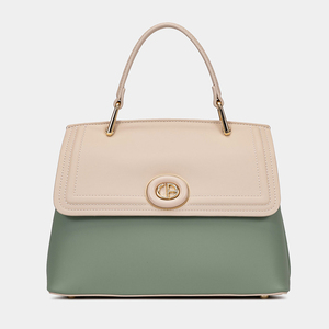 New Arrival Women Handbags 2025 <strong>Chinese</strong> Custom Logo Ladies <strong>Bags</strong> Women's Contrast Color Handbags - Product Image 1