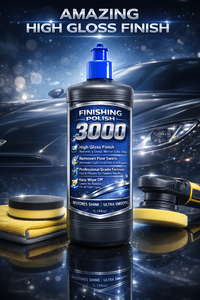 น้ำยาขัดเงารถยนต์ GRAPHONEX Finishing Polish 3000 Ultra Fine อลูมิเนียมออกไซด์ 1000 มล. สำหรับการขัดเงาขั้นสูง ช่วยขจัดรอยหมุนเล็กน้อย - Product Image 2