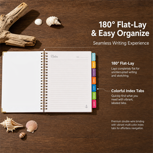 Carnet A5 B5 en gros, agenda hebdomadaire à double spirale, impression offset personnalisée, couverture en papier, agenda <span class=keywords><strong>de</strong></span> mariage OEM, fourniture d'usine - Product Image 2