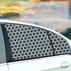 Calcomanías universales <span class=keywords><strong>para</strong></span> ventana lateral trasera de panal, 2 uds., impresión UV, pegatinas embellecedoras de cristal <span class=keywords><strong>para</strong></span> coche, accesorios gráficos <span class=keywords><strong>exteriores</strong></span> <span class=keywords><strong>para</strong></span> sedán SUV - Product Image 3