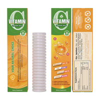 Comprimés effervescents de vitamine C OEM ODM pour maintenir l'équilibre nutritionnel quotidien général, complément alimentaire, marque privée