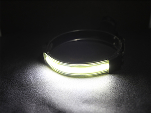 고출력 헤드램프 & 아웃도어 캠핑용 3AA 배터리 구동 레드 경고 LED 헤드라이트 - Product Image 5