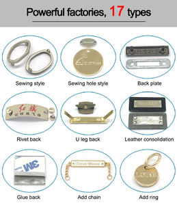 Tùy Chỉnh Kim Loại Quần Áo <span class=keywords><strong>Logo</strong></span> Nhãn In Và Debossed Tên Kim Loại Thẻ Cho Hàng May Mặc Đồ Bơi Hat Túi - Product Image 3
