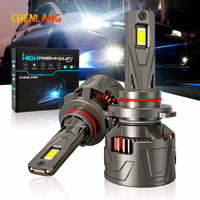 Faro LED Súper Potente Chenlang CL46, 65W por Bombilla, 10000LM, Canbus, IP68, Lámpara para Auto H4 H7 H11 9006 HB3 9005, Luces LED para Autos