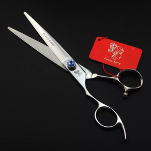 6/7/8 zoll Schwarz Ritter Professional Hair Schere Linkshänder Schere <span class=keywords><strong>Barber</strong></span> sets Scheren Friseur Salon Werkzeuge - Product Image 4