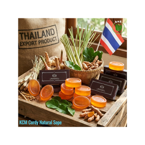 สบู่สมุนไพรธรรมชาติเคซีเอ็มคอร์ดี้ ผสมว่านหางจระเข้ ช่วยบำรุงผิวและสูตรอ่อนโยนสำหรับทำความสะอาดผิวหน้าและผิวกาย เหมาะสำหรับทุกสภาพผิว - Product Image 1