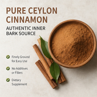 En Stock – Poudre de Cannelle de Ceylan Authentique 1LB (454g) – Source Pure de Cachemire Intérieur – Complément Alimentaire