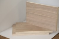 Contrachapado Revestido con Chapa de Fresno Blanco Lijado por Ambos Lados - Contrachapado con Chapa PS, Superficie Plana, Calidad Premium