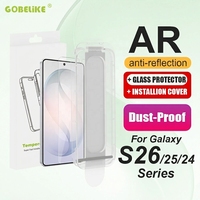 Kaca Tempered Blue Diamond AR 9H Hardness AF HD Clear Full Cover 2.5D Edge Mudah Dipasang Pelindung Layar