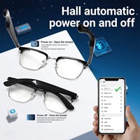 Nouvelles lunettes intelligentes AI avec traduction en temps réel Assistant AI 4K prise de photo caméra de stabilisation vidéo commande vocale MA04