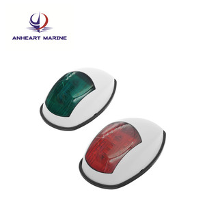 Led Navigation <b>Light</b> Boat Side <b>Lamp</b> Left <b>Red</b> Right Green 12V 24VDC - Product Image 2