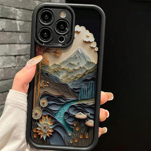 Coque de téléphone de protection de caméra en TPU blanc <span class=keywords><strong>neige</strong></span> haute bambou compatible avec <span class=keywords><strong>Apple</strong></span> 16/15/14/13/12/11 XS MAX XR 11Pro 7 Plus - Product Image 5