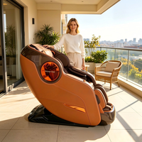 Système de fauteuil de massage électrique avec support ergonomique et matériaux durables, style nordique élégant, pour la maison et le bureau