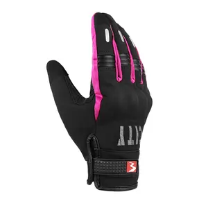 Touchscreen Leather Motorcycle Riding Gloves Motocross Racing Gloves Anti - Fall Motorbike Cycling Gloves