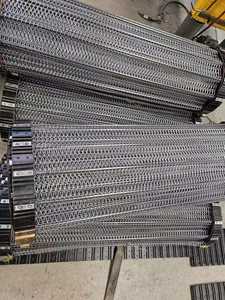 Hoge Temperatuur Weerstand Roestvrij Staal Gaas Ketting Spiraal Gaas Transportband, Metalen Link Transportband Transportband - Product Image 3