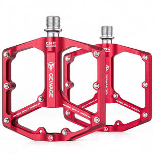Pedali per Bici MTB GEWAGE <span class=keywords><strong>in</strong></span> Lega di Alluminio con 3 Cuscinetti, Allargati e Antiscivolo - Product Image 2
