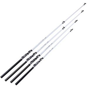 Caña de Pescar Menglong Raft Rod de 1.3m, Acción Media Rápida, para Pesca en Agua Salada, Colores Azul, Blanco y Amarillo, para Uso en Ríos y Mares - Product Image 3