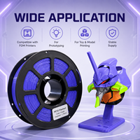 Filamento PETG Básico Inicial Color Púrpura, Material de Impresión de Alta Resistencia, Filamento para Impresora 3D para Impresión FDM