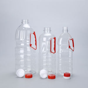 Atacado Óleo De Soja Quadrado Garrafa De Plástico <span class=keywords><strong>1</strong></span> Litro Food Grade Cooking Oil Preform Garrafa com Mão Canola Oil Packing Bottle - Product Image 3