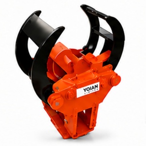 Hydraulic <b>Tree</b> Shear <b>Cutting</b> <b>Machine</b> with Grapples for Pruning Lopping <b>Trees</b> for 5-6Ton Excavators 1 Year Warranty - Product Image 5