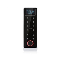 Étanche DC 10V-24V OLED Écran D'empreintes Digitales Tuya App RFID Sonnette Clavier Autonome Contrôle D'accès