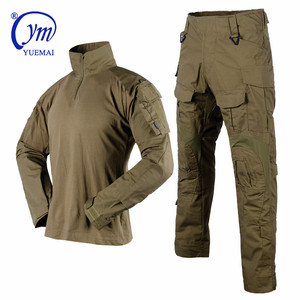 Venta caliente Uniforme G3 Entrenamiento Táctico Nuevo Traje de rana Camisas de manga larga y pantalones Traje de rana Ripstop - Product Image 6