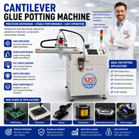 Máquina de dosificación de resina epoxi de silicona de 3 ejes y dos componentes (AB) de alta precisión para encapsulado y dispensación en electrónica