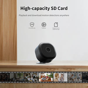 Мини Беспроводная камера для домашних животных с широкоугольным ночным видением, с петлей для обнаружения движения, для записи в помещении/на открытом воздухе, камера для няни, гарантия 1 год - Product Image 5