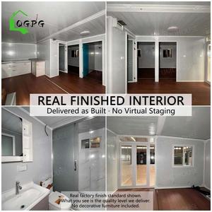 <span class=keywords><strong>Maison</strong></span> conteneur pliable extensible de 20 pieds avec système à double aile qui se transforme en espace de vie spacieux lorsqu'elle est repliée - Product Image 1