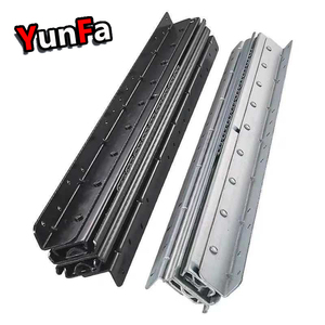 Furniture Hardware Wardrobe Cabinet Cupboard Ball Bearing Full Extension Drawer Guide Rail Heavy Duty Stair Bottom Slide