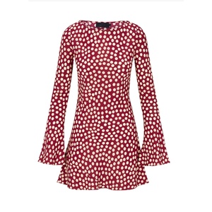strapless open back dress PRINCESS POLLY KARENA MINI FLORAL DRESS main image 0