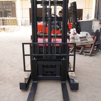 Chariot élévateur semi-électrique 300 kg, transpalette manuel tout-terrain portable, chariot élévateur à palettes robuste pour entrepôt (MOQ)