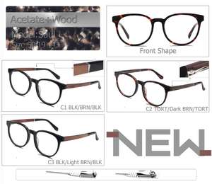 Monture de <span class=keywords><strong>lunettes</strong></span> optiques en bois d'acétate, montures de <span class=keywords><strong>lunettes</strong></span> - Product Image 4
