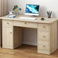 Wooden Desktop Computer Desk for Home Office and Bedroom Use Student Study & Writing Convertible Desk