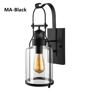 Lampada <span class=keywords><strong>da</strong></span> <span class=keywords><strong>parete</strong></span> <span class=keywords><strong>Vintage</strong></span> americana in metallo moderno Loft Bar - Product Image 2