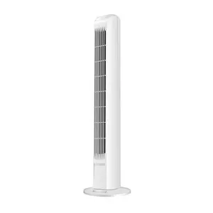 Ventilador de plástico Abs portátil para casa, torre de ventilación sin aspas, con Motor eléctrico de CA, 32 pulgadas
