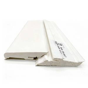 Zócalo de Pared y Piso DG-6017 de Alta Durabilidad y Fácil Instalación, Moldura de Zócalo Blanco para Hotel, en Venta - Product Image 1